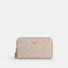 Medium Id Zip Wallet in Signature Canvas