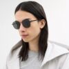 Metal Hangtag Round Sunglasses