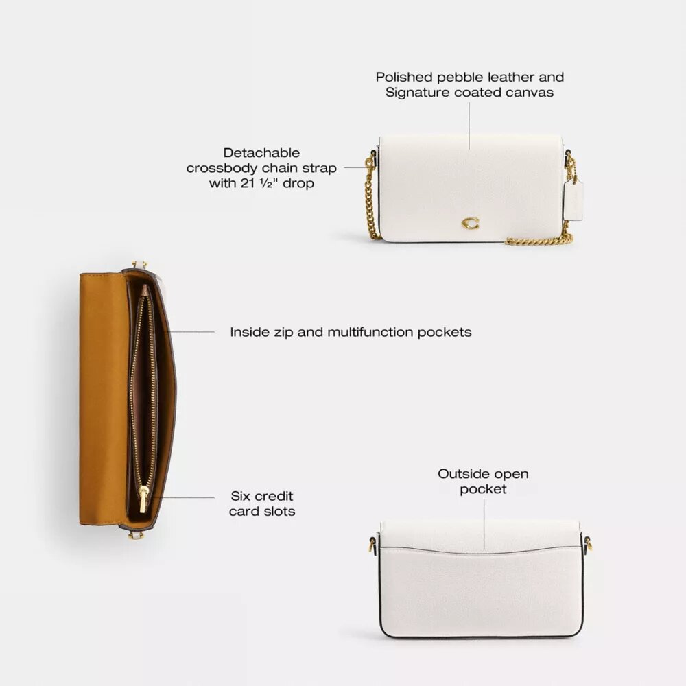 Mila Crossbody Bag with Signature Canvas