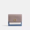 Mila Small Flap Wallet in Colorblock