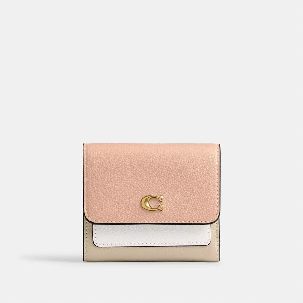 Mila Small Flap Wallet in Colorblock