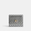 Mila Small Flap Wallet with Heart Print