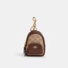 Mini Court Backpack Bag Charm in Signature Canvas