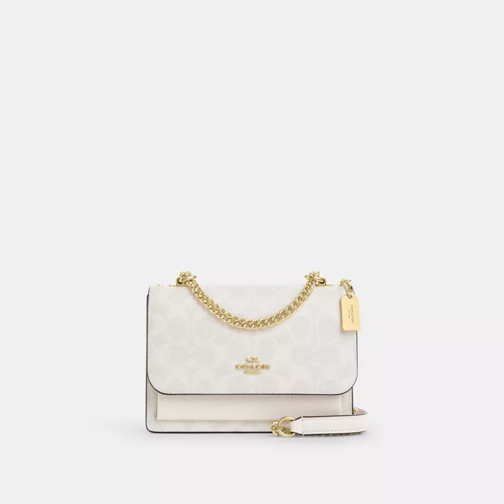 Mini Klare Crossbody Bag in Signature Canvas