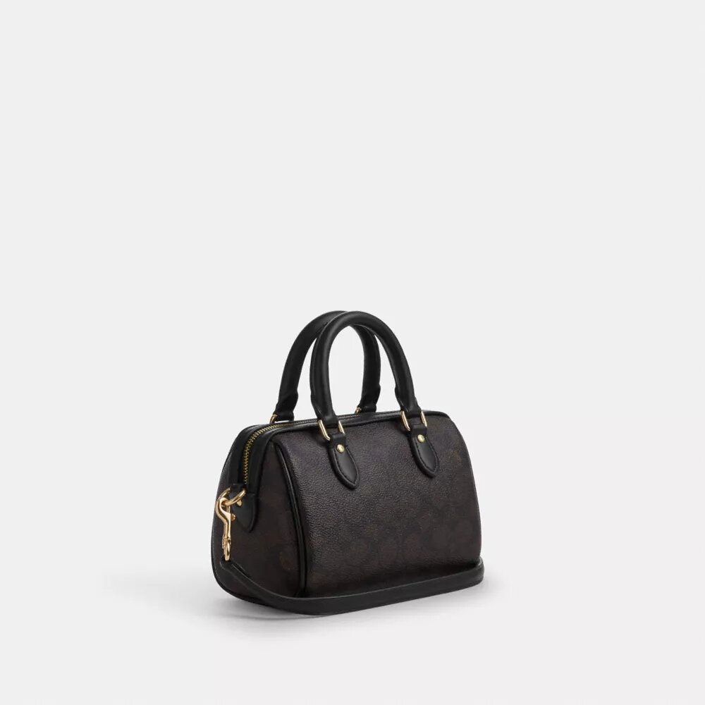Mini Rowan Crossbody Bag in Signature Canvas