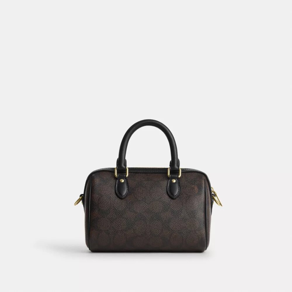 Mini Rowan Crossbody Bag in Signature Canvas