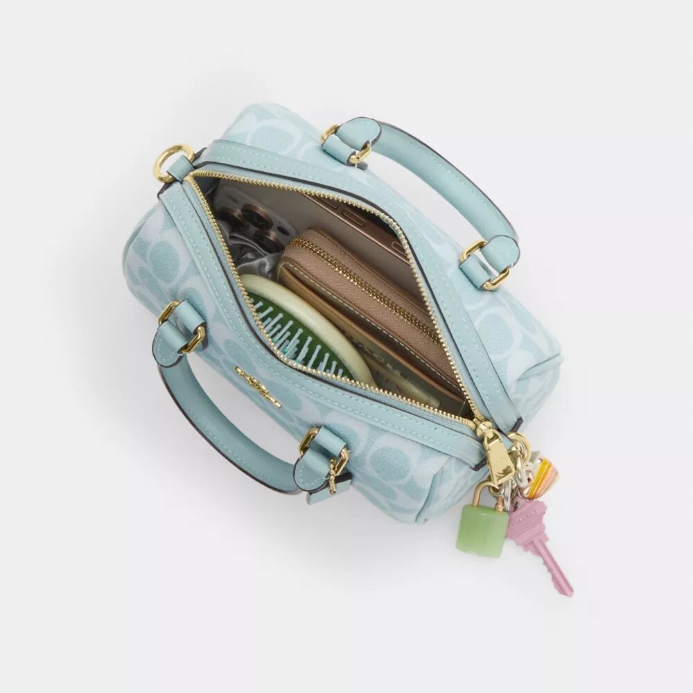 Mini Rowan Crossbody Bag in Signature Canvas