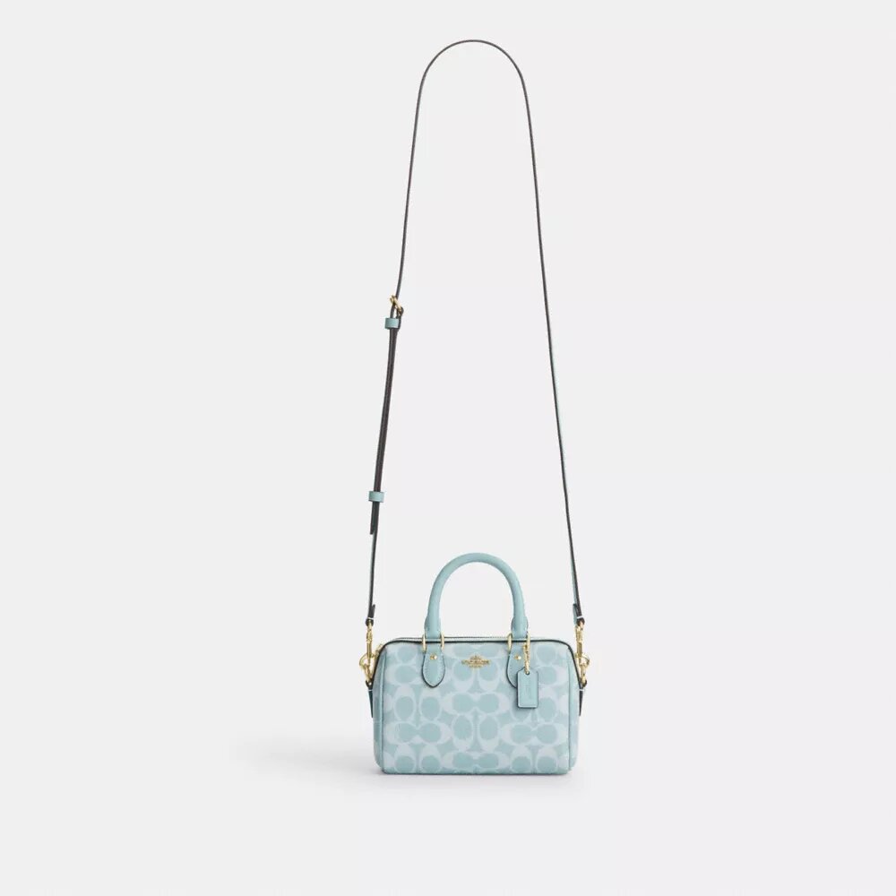 Mini Rowan Crossbody Bag in Signature Canvas