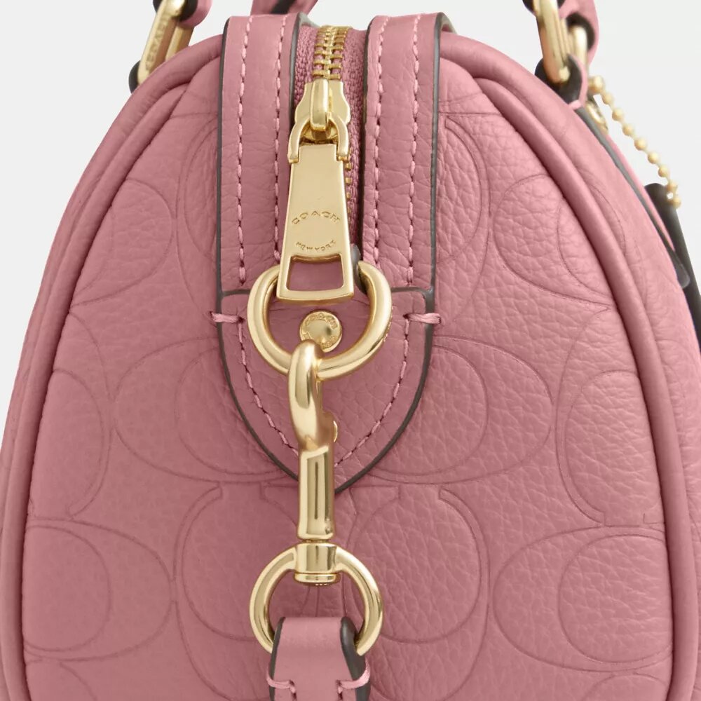 Mini Rowan Crossbody Bag in Signature Leather