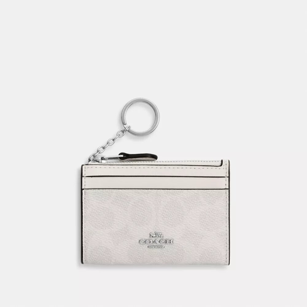 Mini Skinny Id Case in Signature Canvas