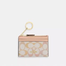 Mini Skinny Id Case in Signature Canvas
