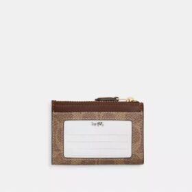 Mini Skinny Id Case in Signature Canvas