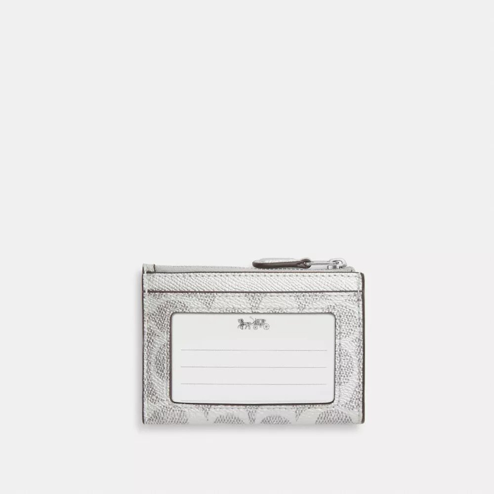 Mini Skinny Id Case in Signature Canvas