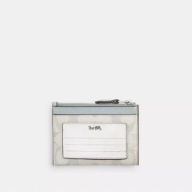 Mini Skinny Id Case in Signature Canvas