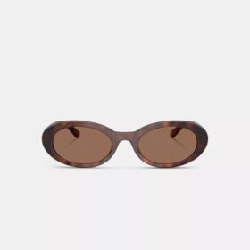 Narrow Oval Sunglasses