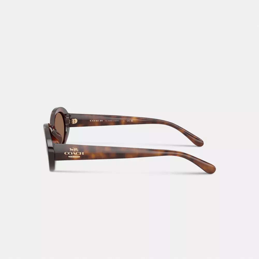 Narrow Oval Sunglasses