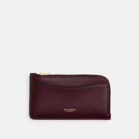 New York Zip Card Case in Colorblock