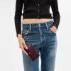 New York Zip Card Case in Colorblock