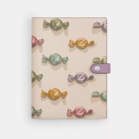 Notebook with Candy Print