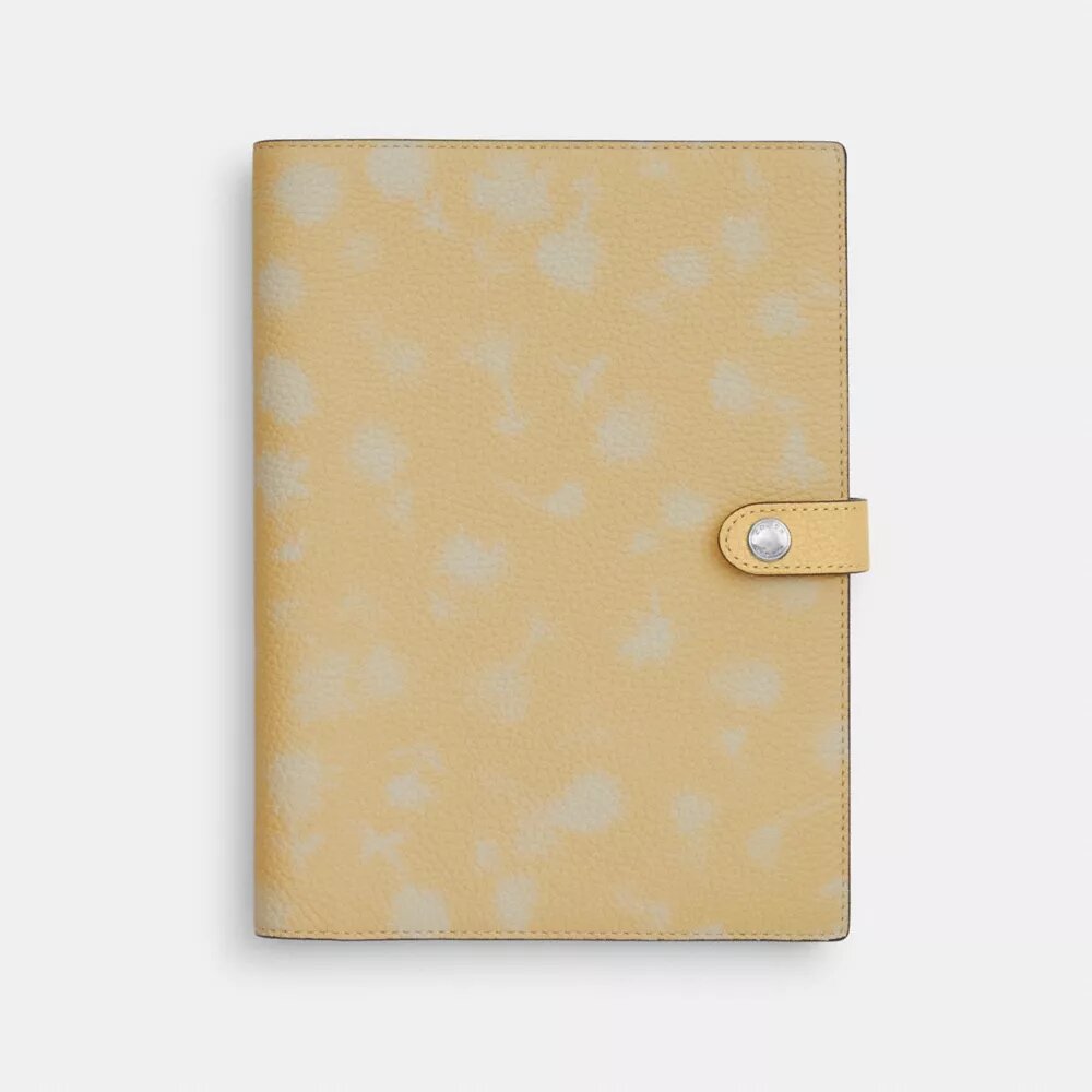Notebook with Floral Print