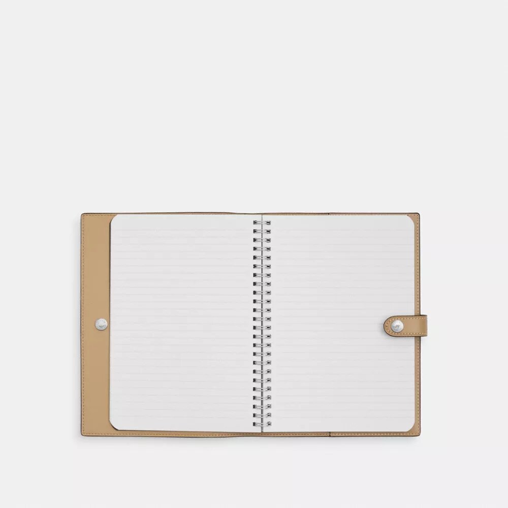 Notebook with Lemon Print