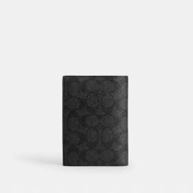 Passport Case in Signature Canvas with Patches