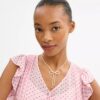 Pearl Bow Choker Necklace
