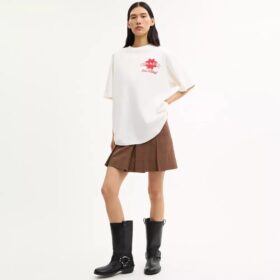 Pizza Relaxed T-Shirt in Organic Cotton