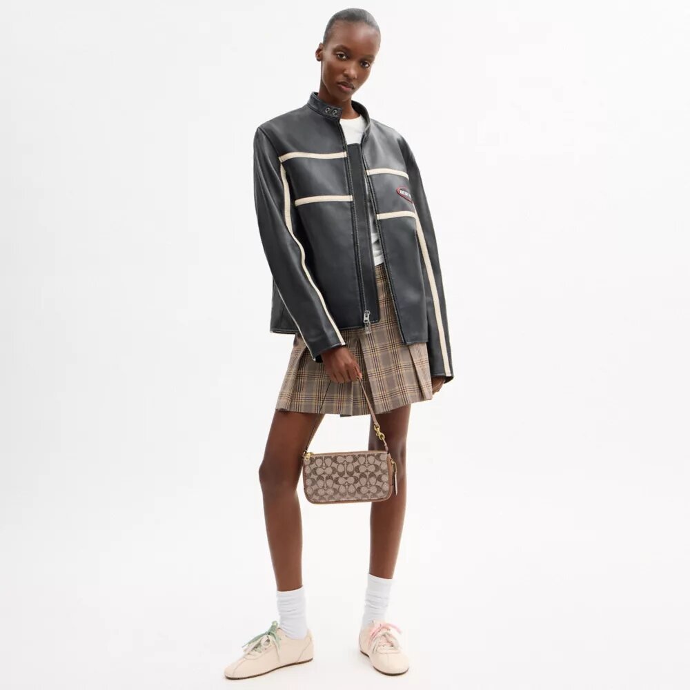 Plaza Bag in Crystal Signature Jacquard