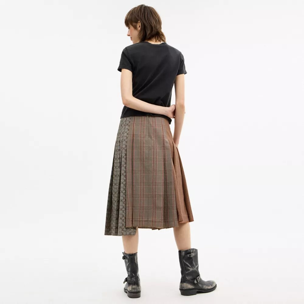 Pleated Heritage Skirt