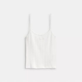 Pointelle Tank