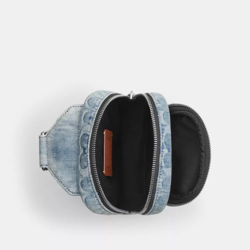 Racer Sling Pack in Loved Signature Denim