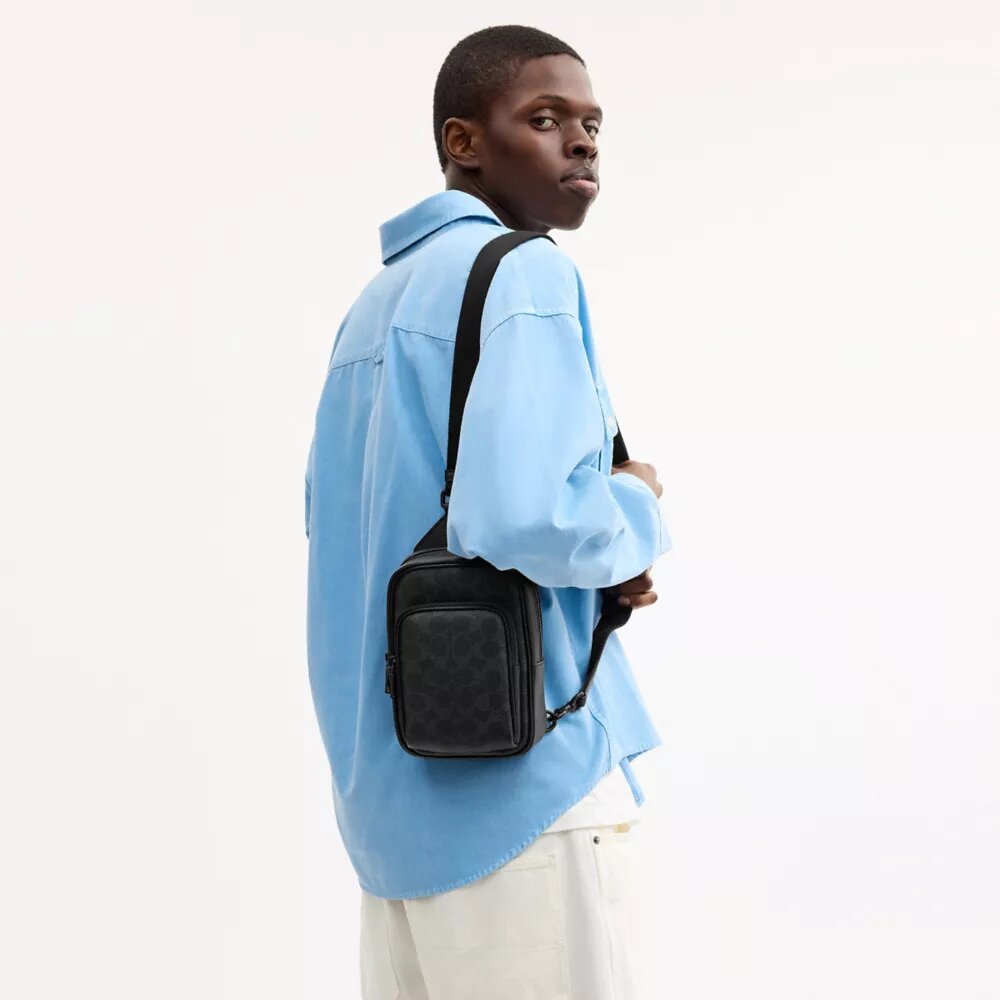 Racer Sling Pack in Signature Canvas