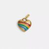 Rainbow Heart Shoelace Charm