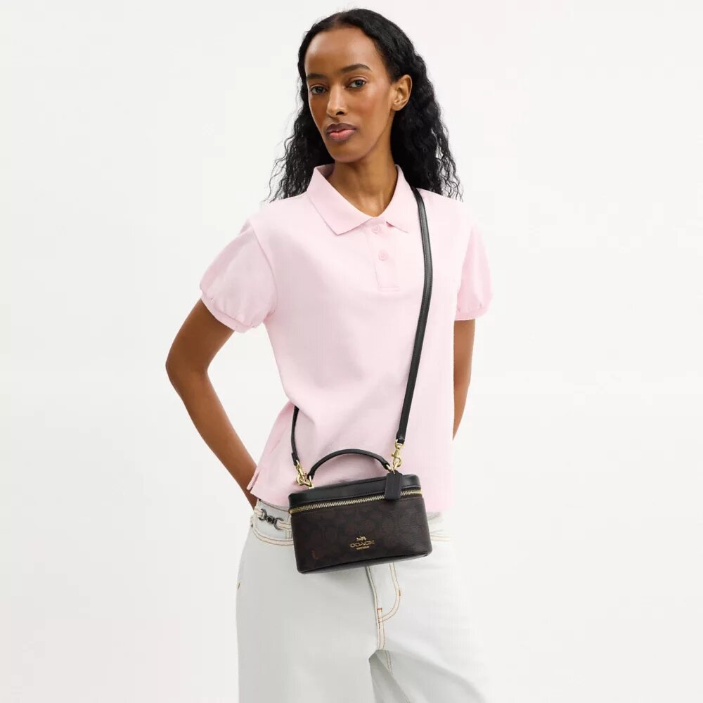 Rainer Crossbody Bag 18 in Signature Canvas
