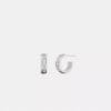 Repeated C Huggie Earrings