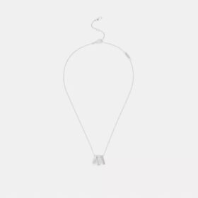 Repeated C Rondelle Necklace