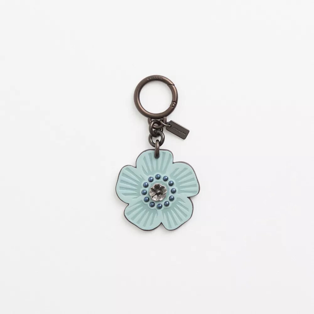 Restored Tea Rose Bag Charm