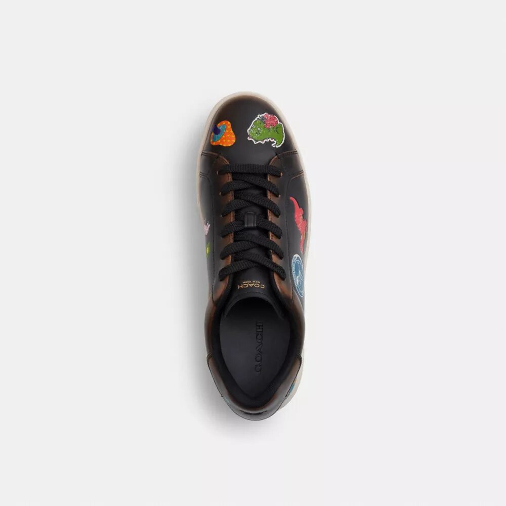 Rexy 10Th Birthday High Line Sneaker with Sticker Print