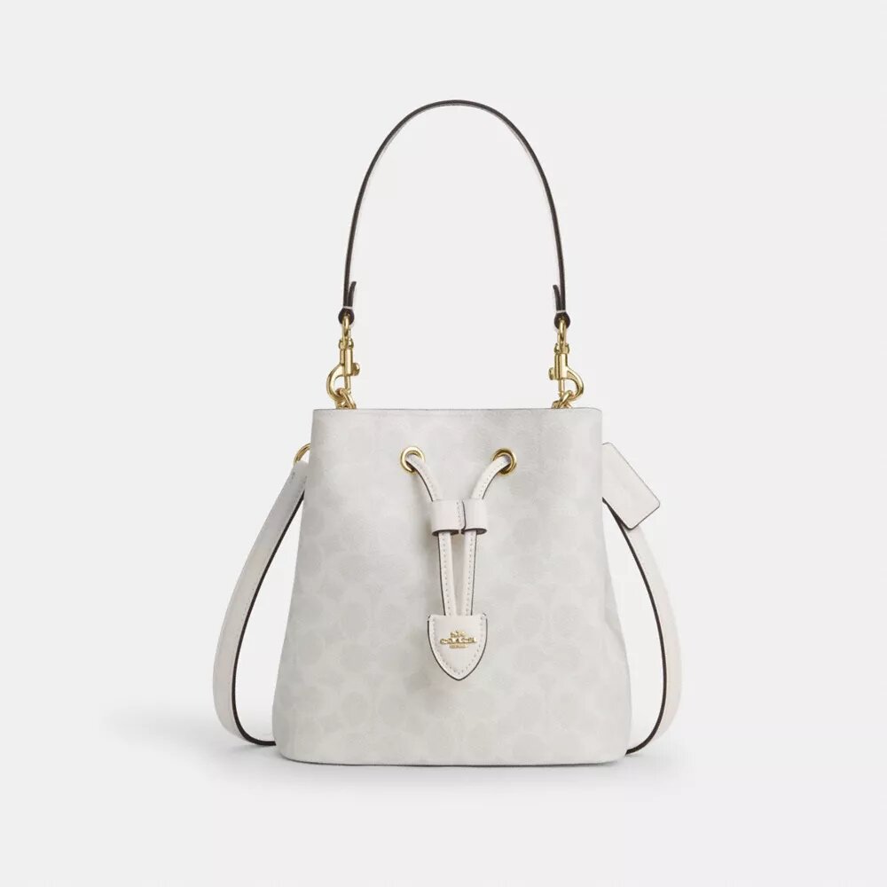 Rowan Bucket Bag in Signature Canvas