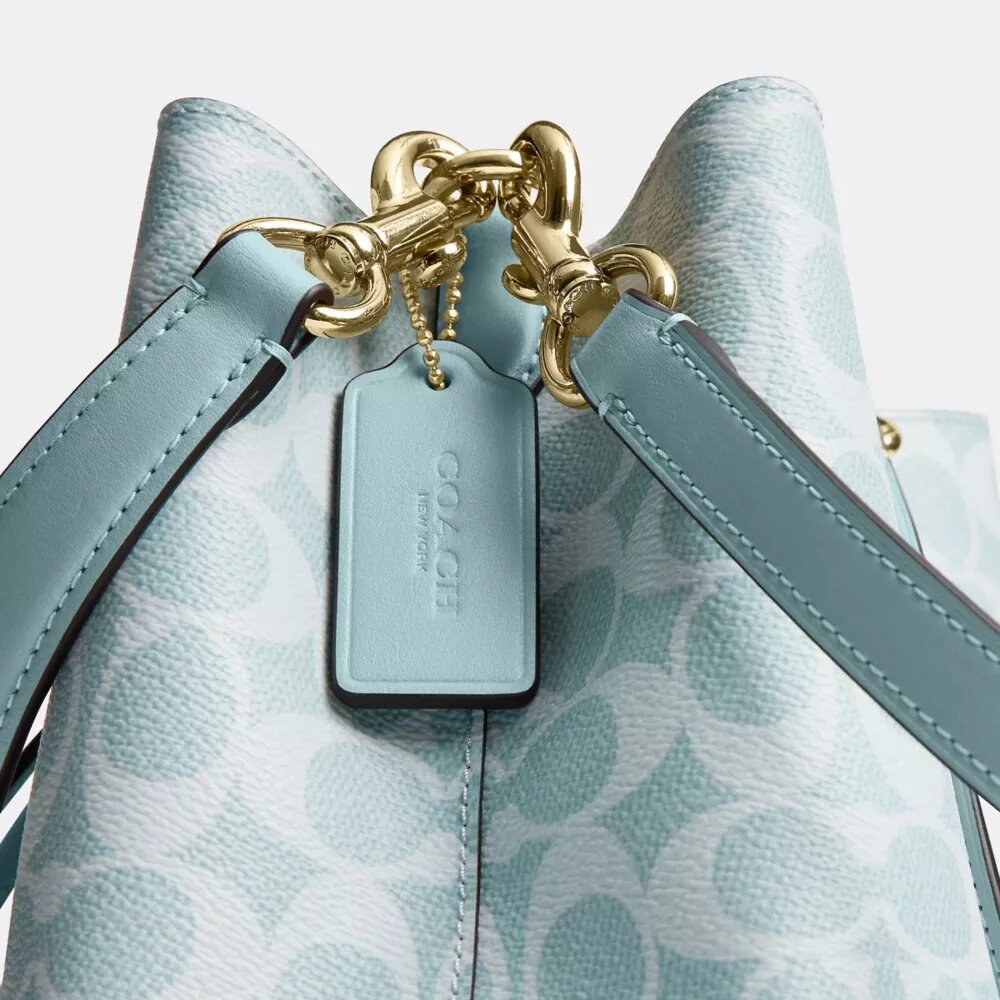 Rowan Bucket Bag in Signature Canvas
