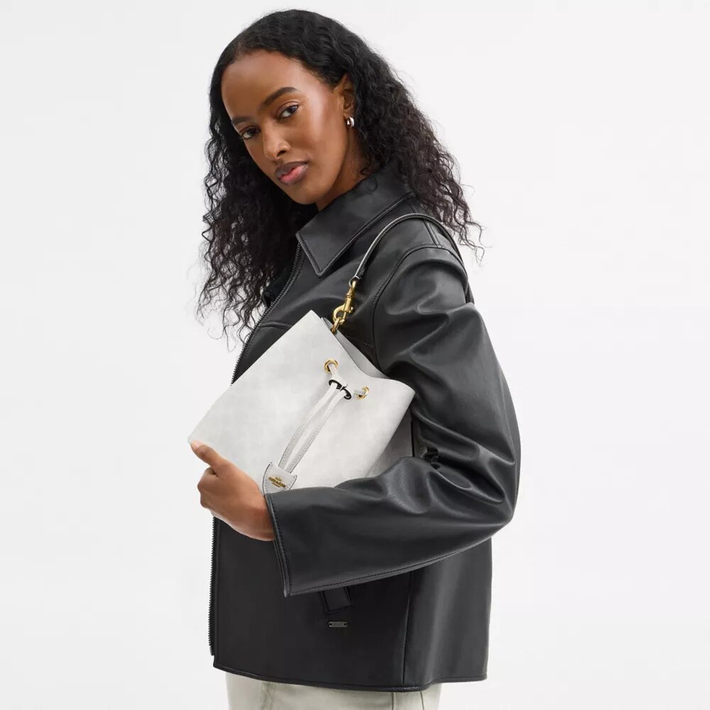 Rowan Bucket Bag in Signature Canvas