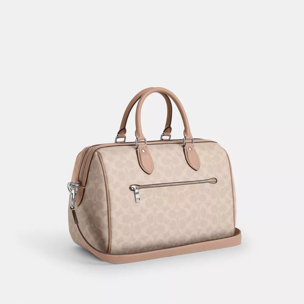 Rowan Large Satchel Bag in Signature Canvas