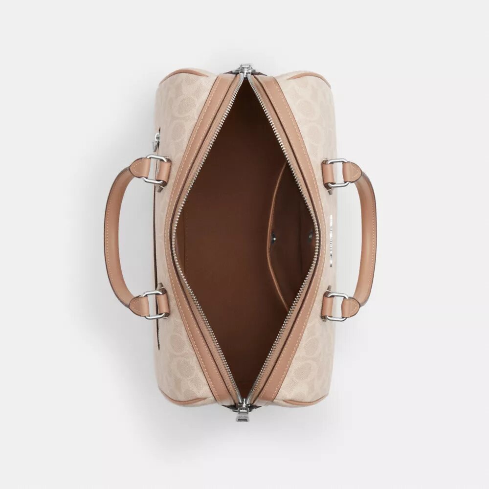 Rowan Large Satchel Bag in Signature Canvas