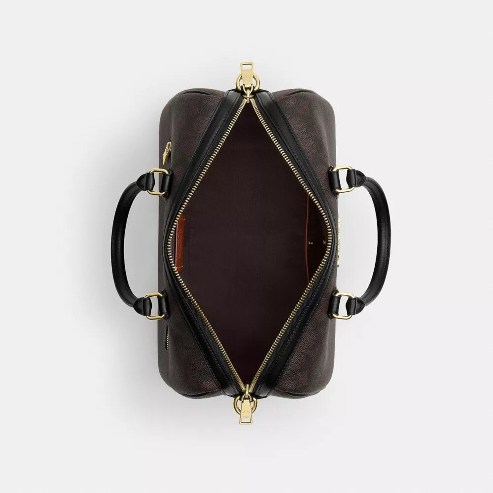 Rowan Large Satchel Bag in Signature Canvas