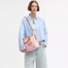 Rowan Large Satchel Bag in Signature Canvas with Charms
