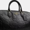 Rowan Large Satchel Bag in Signature Leather