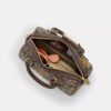 Rowan Satchel Bag in Signature Jacquard with Floral Embroidery