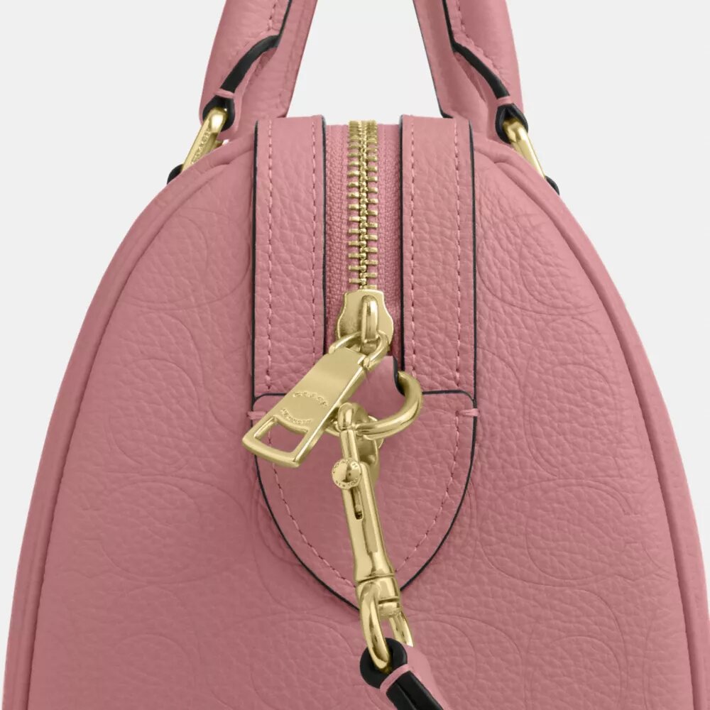 Rowan Satchel Bag in Signature Leather