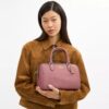 Rowan Satchel Bag in Signature Leather